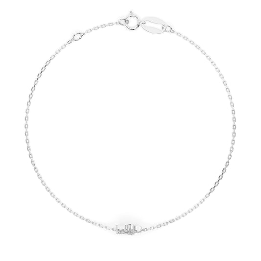 Minimalism Bracelet (Round), 0.08 ct — 105-10014