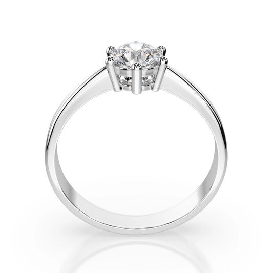 Solitaire Ring (Round), 0.5 ct — 101-10151(5.1)