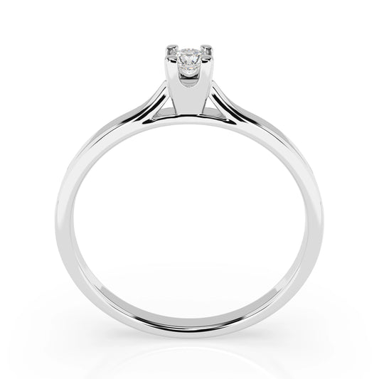 Solitaire Ring (Round), 0.06 ct — 101-10034(2.5)