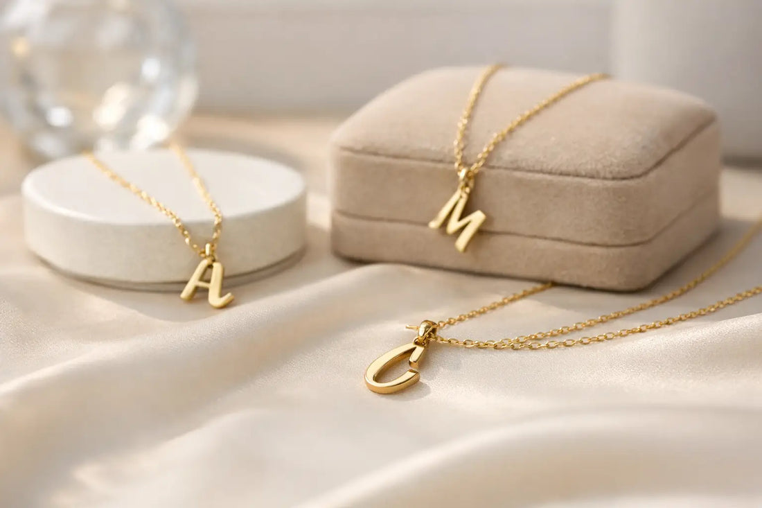 How to Choose a Gold Necklace Initial