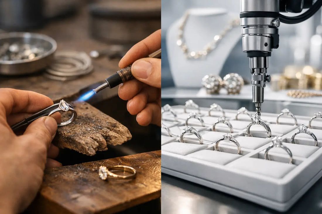 Handcrafted Jewellery vs Mass Produced Explained