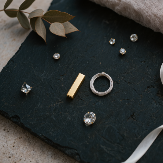 Bespoke Jewellery Materials: Solid Gold, Silver and What to Avoid