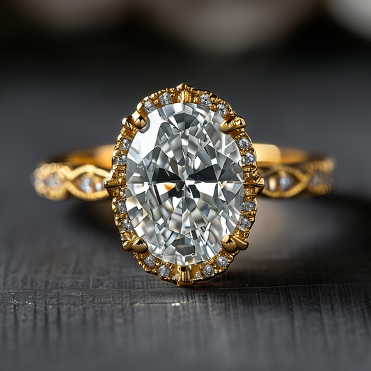 East-West Oval Engagement Rings: The Sideways Setting Explained