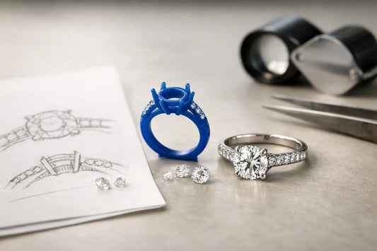 A Bespoke Ring Commission Example, Step by Step