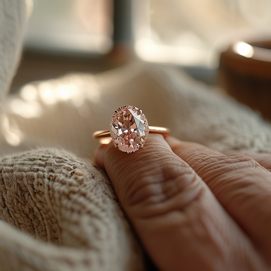 Oval Engagement Rings in Rose Gold: A Buyer's Guide