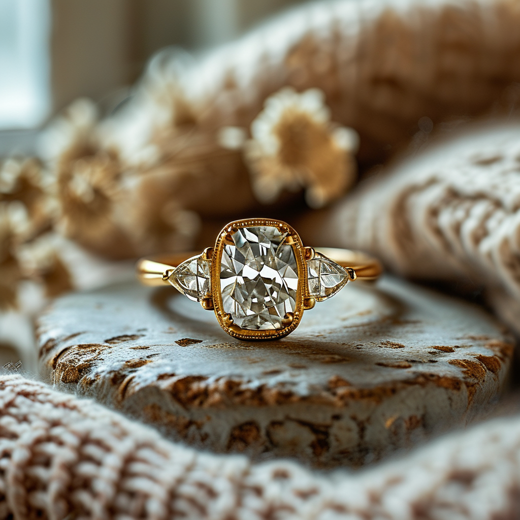 Oval Engagement Rings with Side Stones: Three Stone, Pavé and Cluster Compared