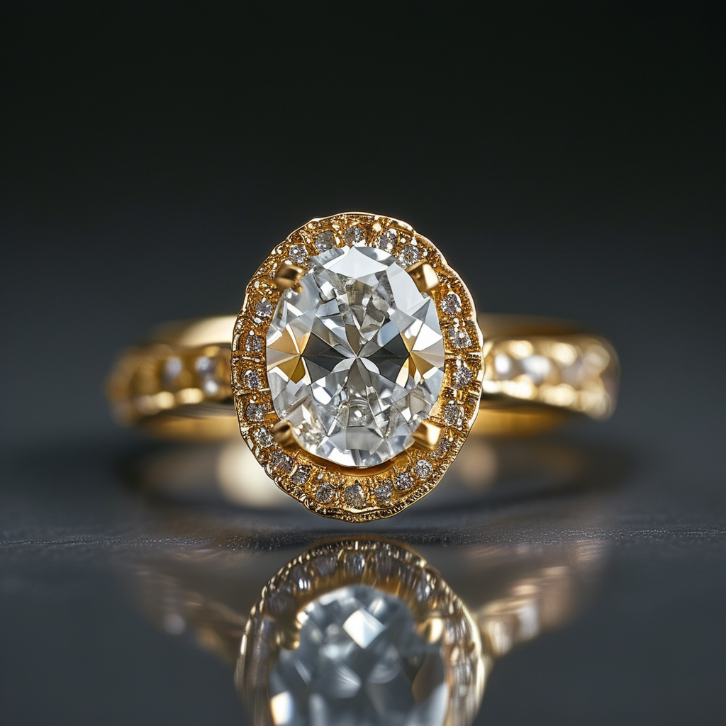 Oval Engagement Rings with a Thin Band: Why It Works