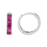 9ct Gold Huggie Hoop Earrings in Solid 9ct & 14ct Gold | Qutahia Jewellery