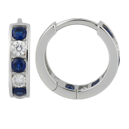 9ct Gold Huggie Hoop Earrings in Solid 9ct & 14ct Gold | Qutahia Jewellery