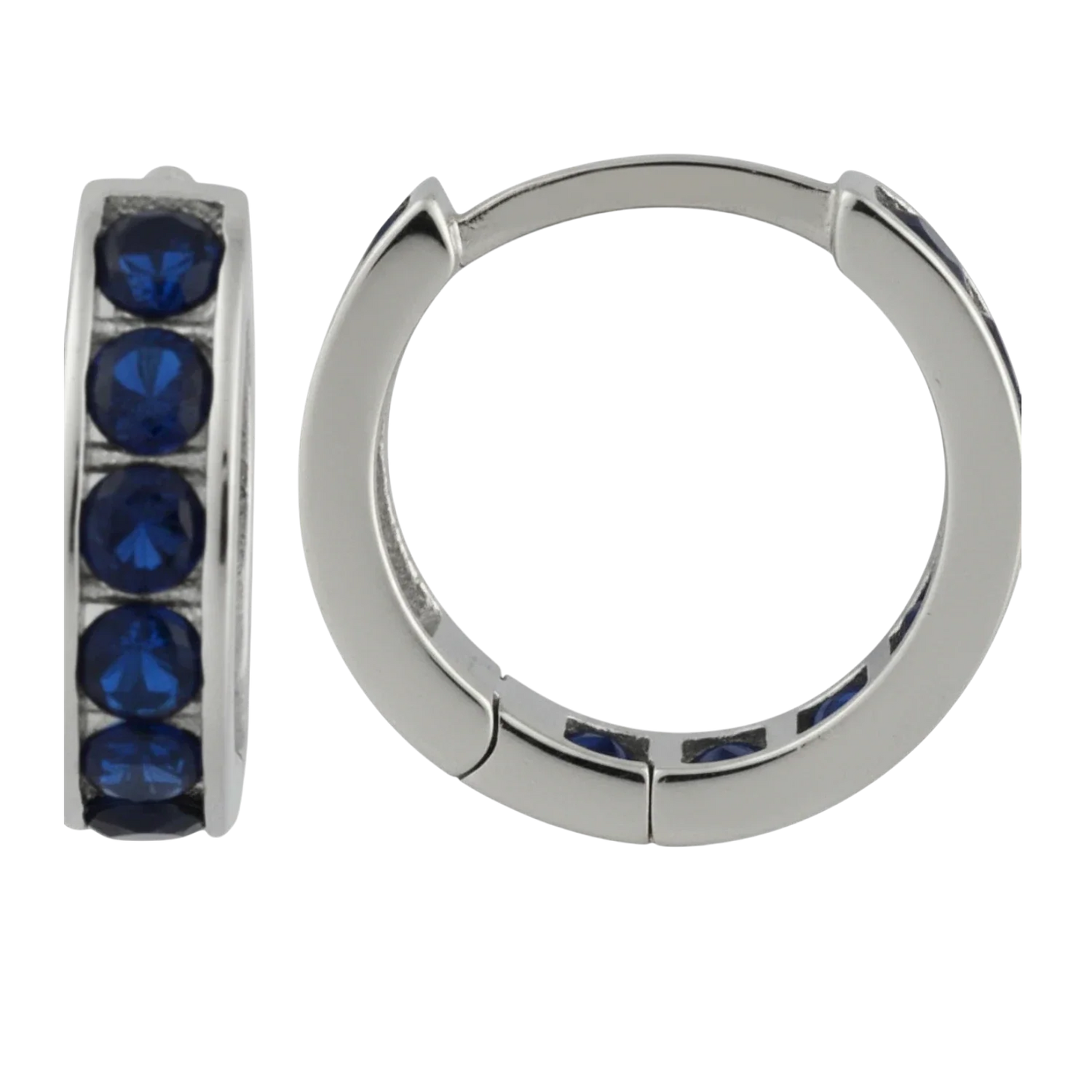9ct Gold Huggie Hoop Earrings in Solid 9ct & 14ct Gold | Qutahia Jewellery