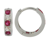 9ct Gold Huggie Hoop Earrings in Solid 9ct & 14ct Gold | Qutahia Jewellery