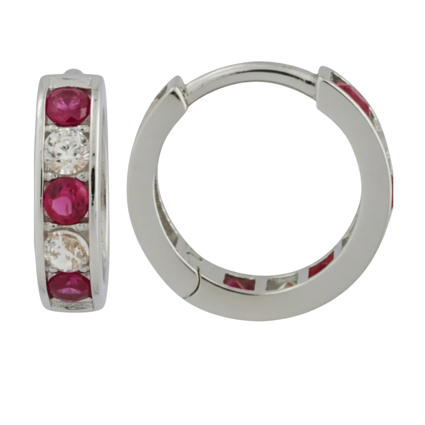 9ct Gold Huggie Hoop Earrings in Solid 9ct & 14ct Gold | Qutahia Jewellery