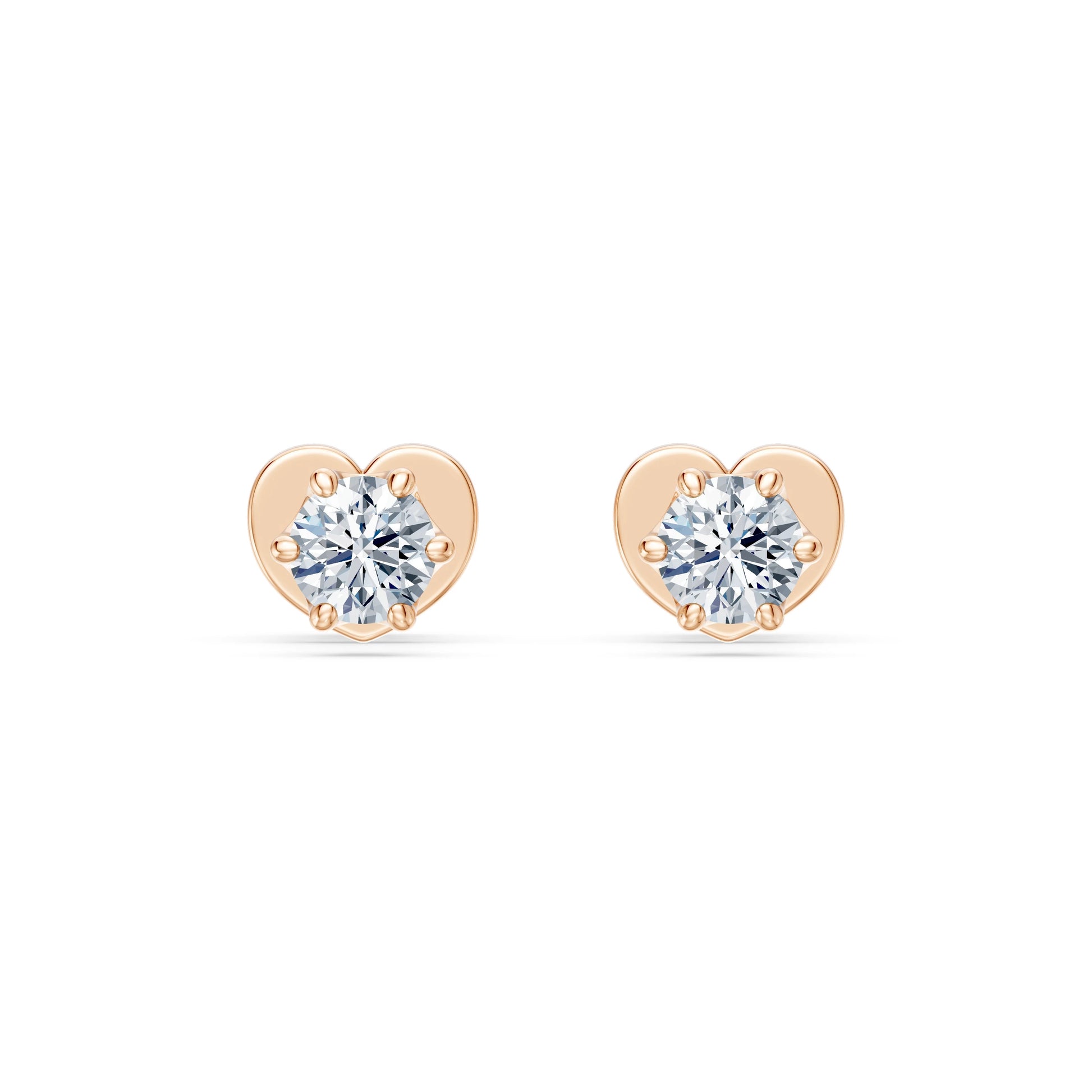 Solitaire Butterfly Earring, 0.3 ct — 102-10040/1(3.4)