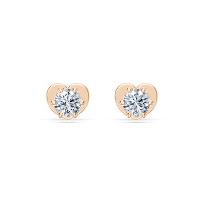 Solitaire Butterfly Earring, 0.3 ct — 102-10040/1(3.4)