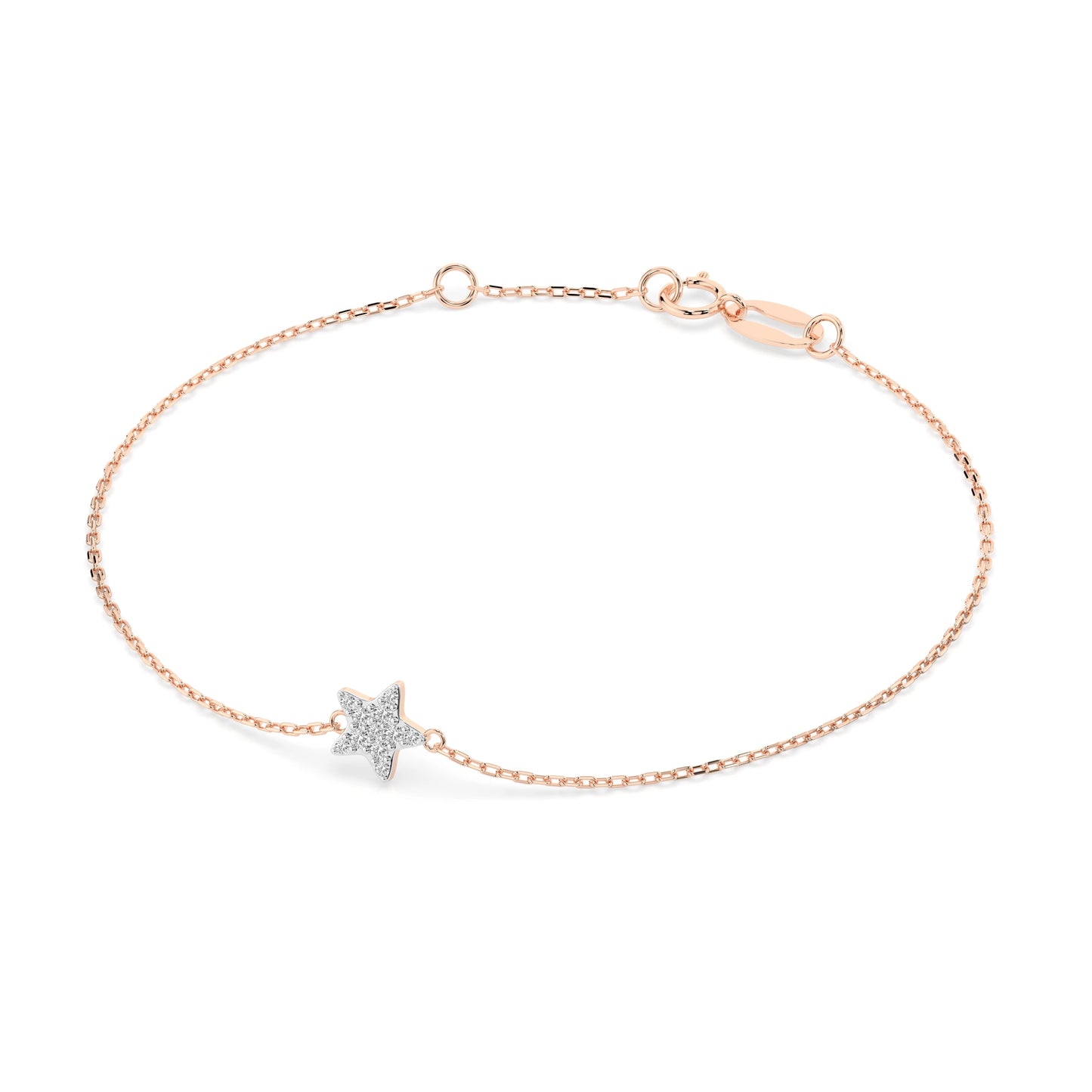 Minimalism Bracelet (Round), 0.03 ct — 105-10013