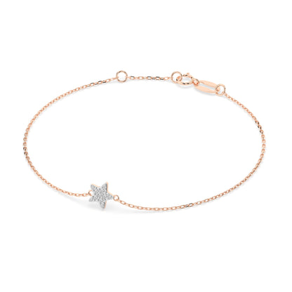 Minimalism Bracelet (Round), 0.03 ct — 105-10013
