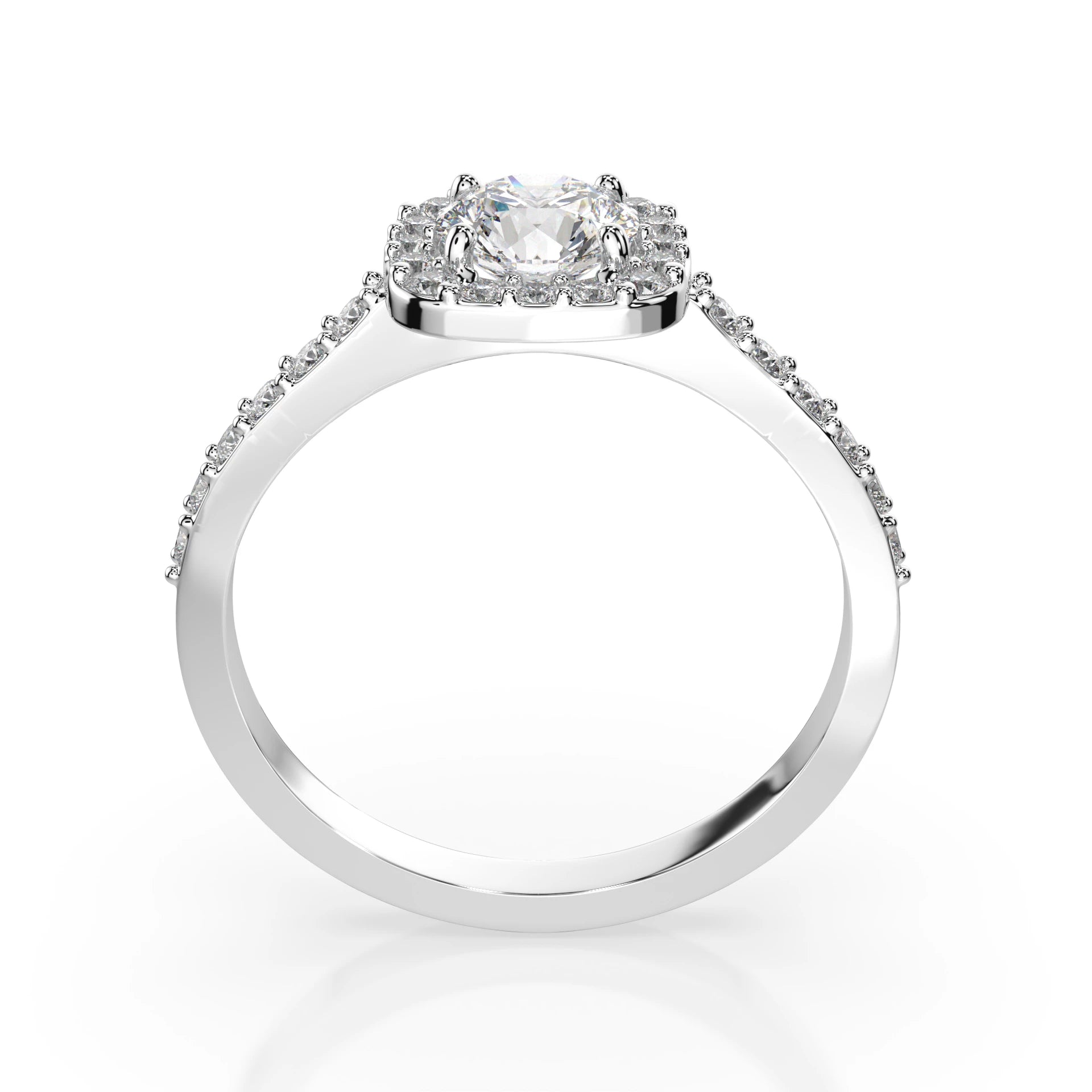 Solitaire Eternity Ring (Round), 0.3 ct — 101-10152(4.2)