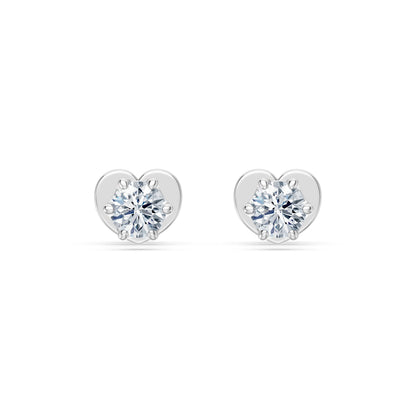 Solitaire Butterfly Earring, 0.3 ct — 102-10040/1(3.4)