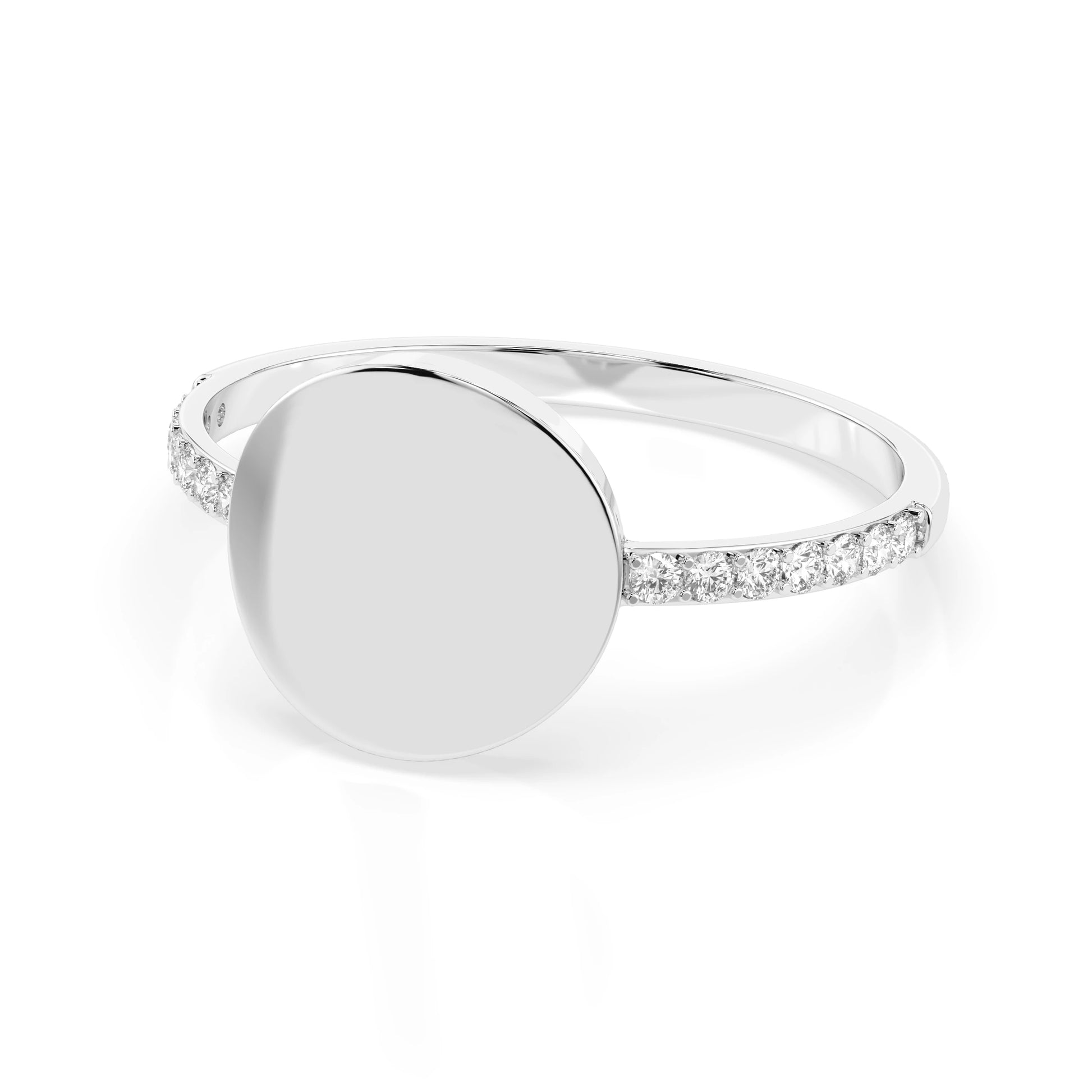 Minimalism Ring (Round), 0.14 ct — 101-10067