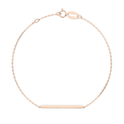 Minimalism Bracelet (Round), 0.1 ct — 105-10017