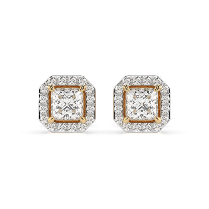 Solitaire Eternity Earring (Princess), 0.34 ct — 102-10115(3.0)PR