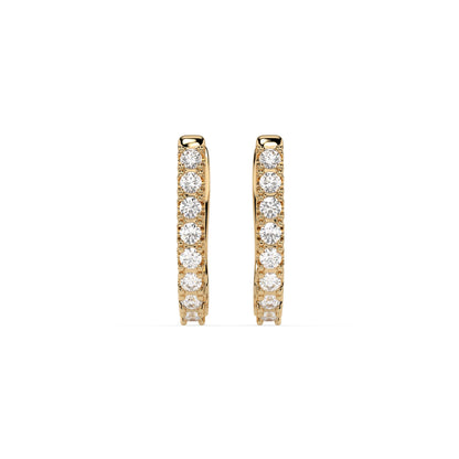 Eternity Earring (Round), 0.32 ct — 102-10044/2