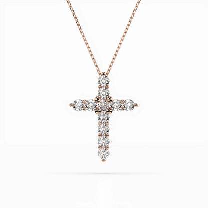 Minimalism Necklace (Round), 0.52 ct — 104-10039(2.3)