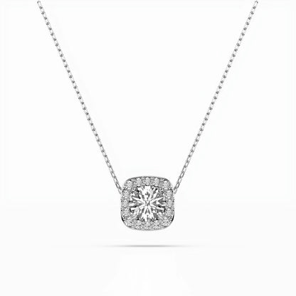 Solitaire Eternity Necklace (Round), 0.4 ct — 104-10057(4.7)