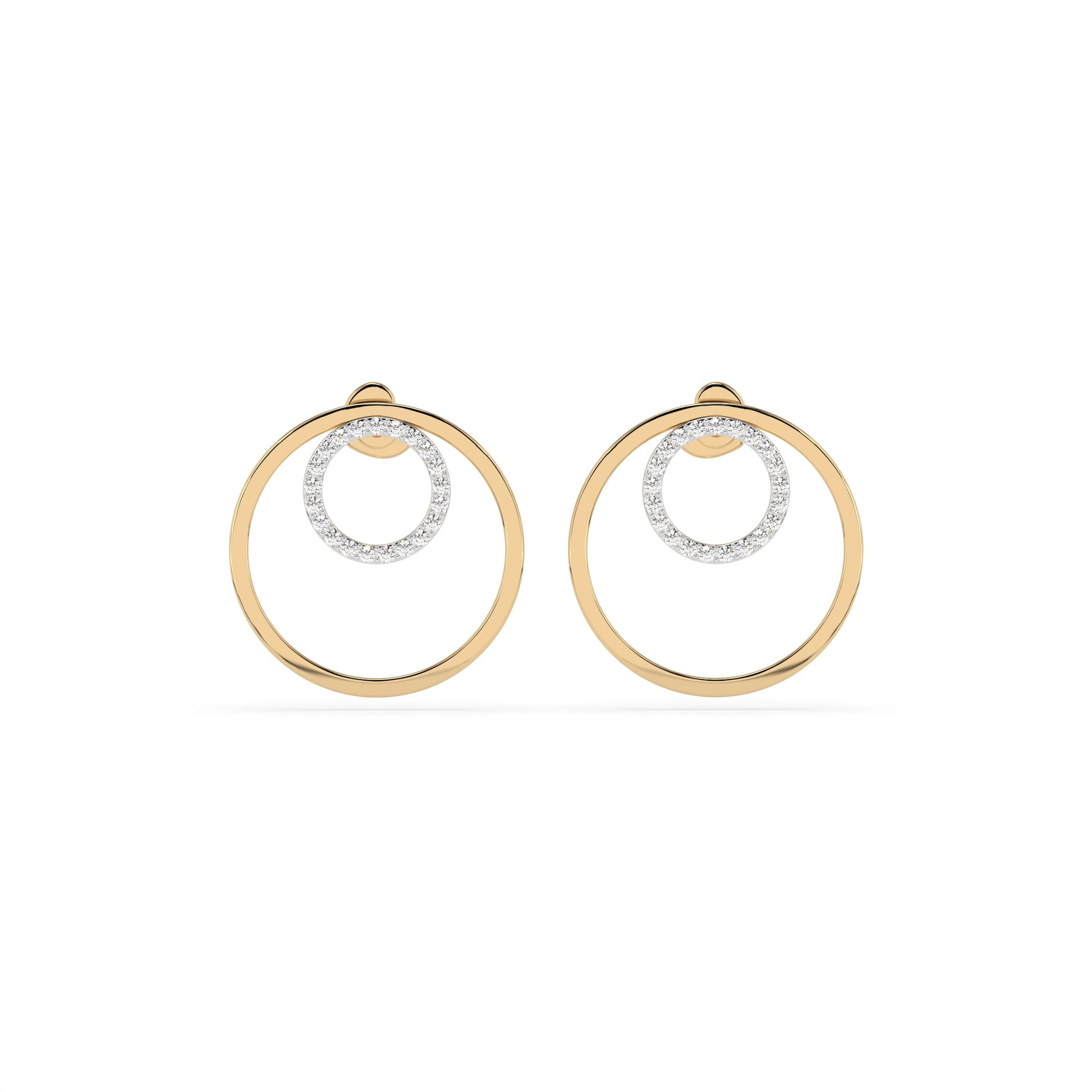 Minimalism Earring (Round), 0.25 ct — 102-10165