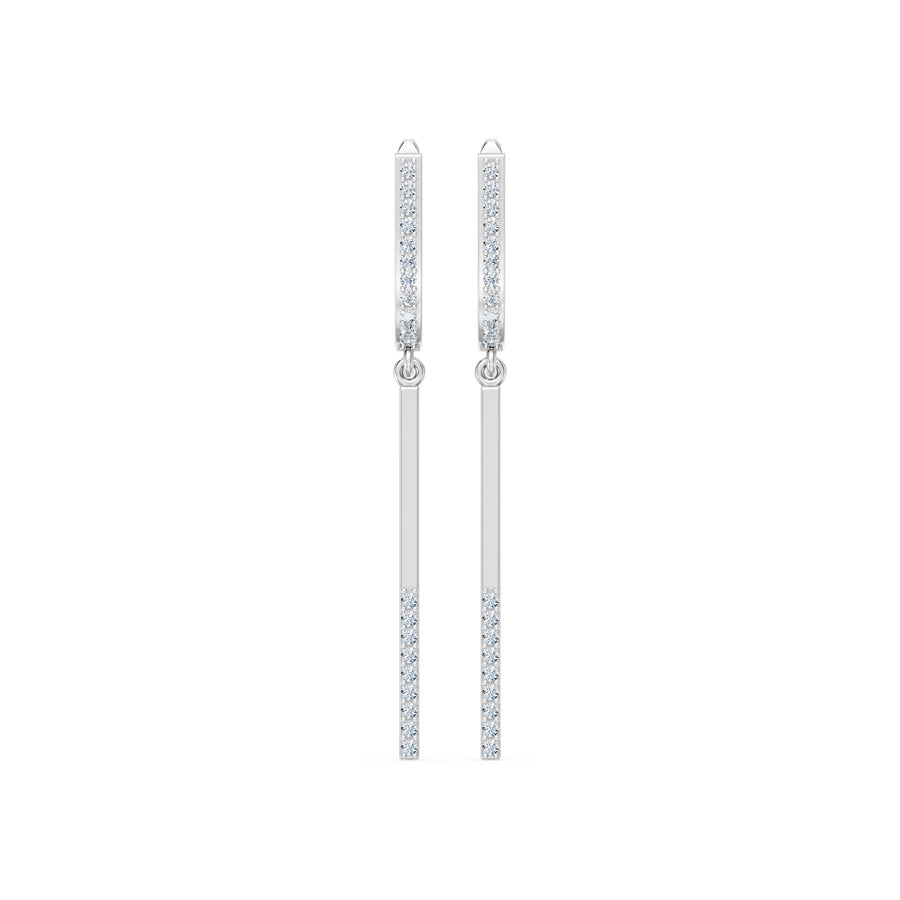 Minimalism Earring, 0.24 ct — 102-10129/5