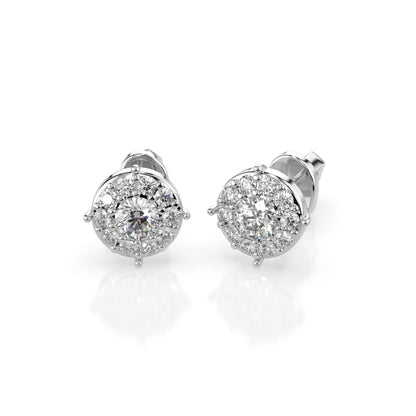 Solitaire Eternity Earring (Round), 0.2 ct — 102-10017(3.0)