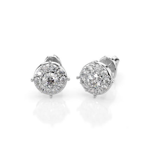 Solitaire Eternity Earring (Round), 0.2 ct — 102-10017(3.0)