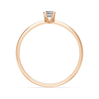 Solitaire Ring, 0.3 ct — 101-10194(0.30)BAQ