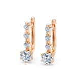 Solitaire Eternity Earring, 0.6 ct — 102-10144(4.2)