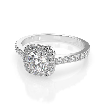 Solitaire Eternity Ring (Round), 0.4 ct — 101-10152(4.7)