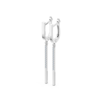 Minimalism Earring, 0.14 ct — 102-10129/6