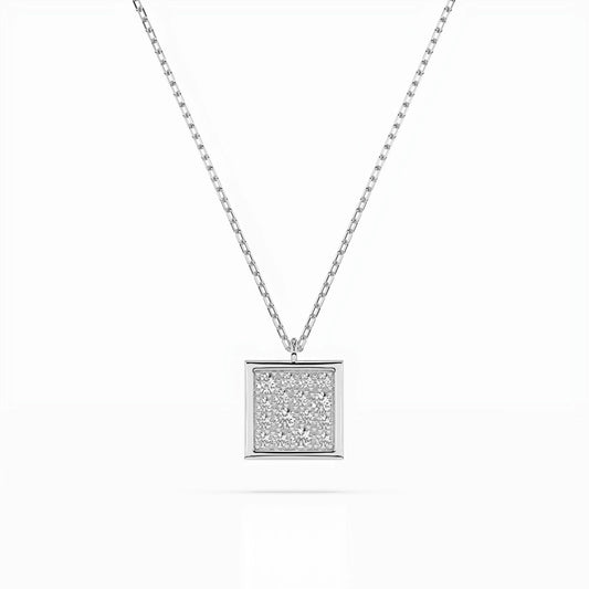 Illusion Necklace (Round), 0.07 ct — 104-10036
