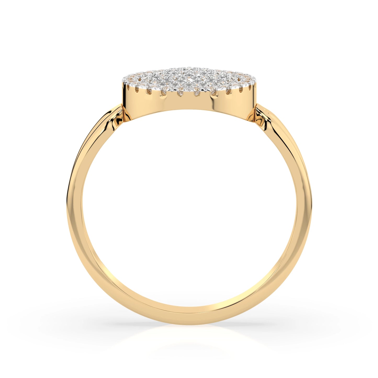 Illusion Ring (Round), 0.15 ct — 101-10073