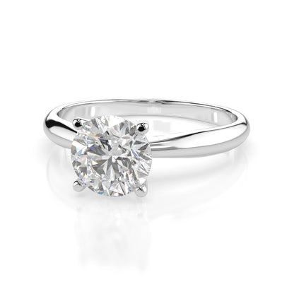 Solitaire Ring (Round), 0.7 ct — 101-10021(5.7)