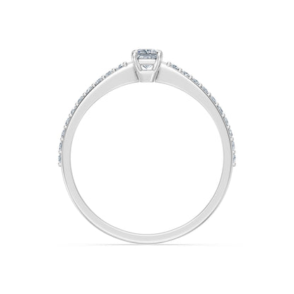 Solitaire Ring, 0.17 ct — 101-10116/2(3.0)PR