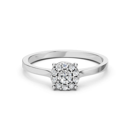 Solitaire Eternity Ring (Round), 0.15 ct — 101-10017/1(3.4)
