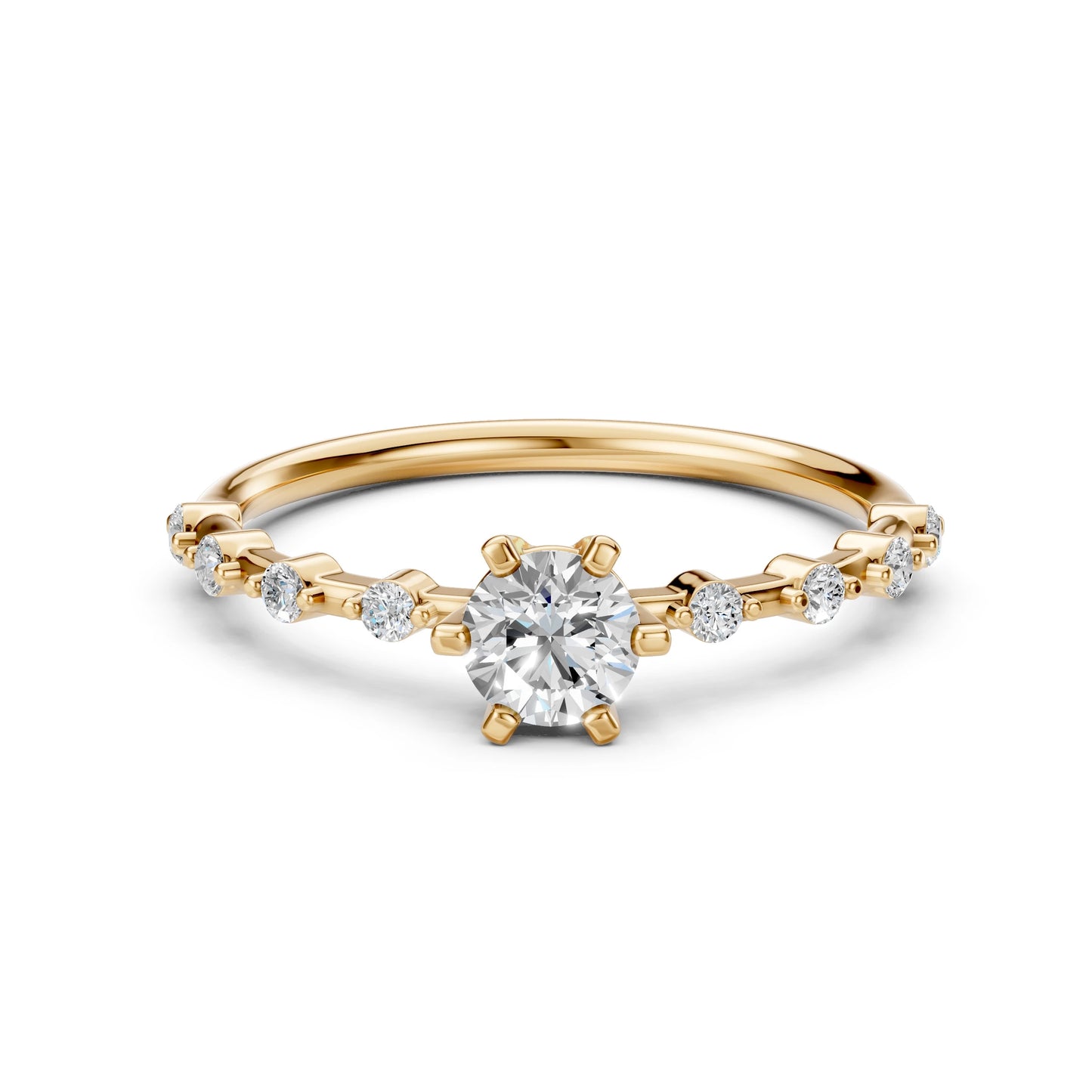 Solitaire Eternity Ring (Round), 0.5 ct — 101-10144(5.1)
