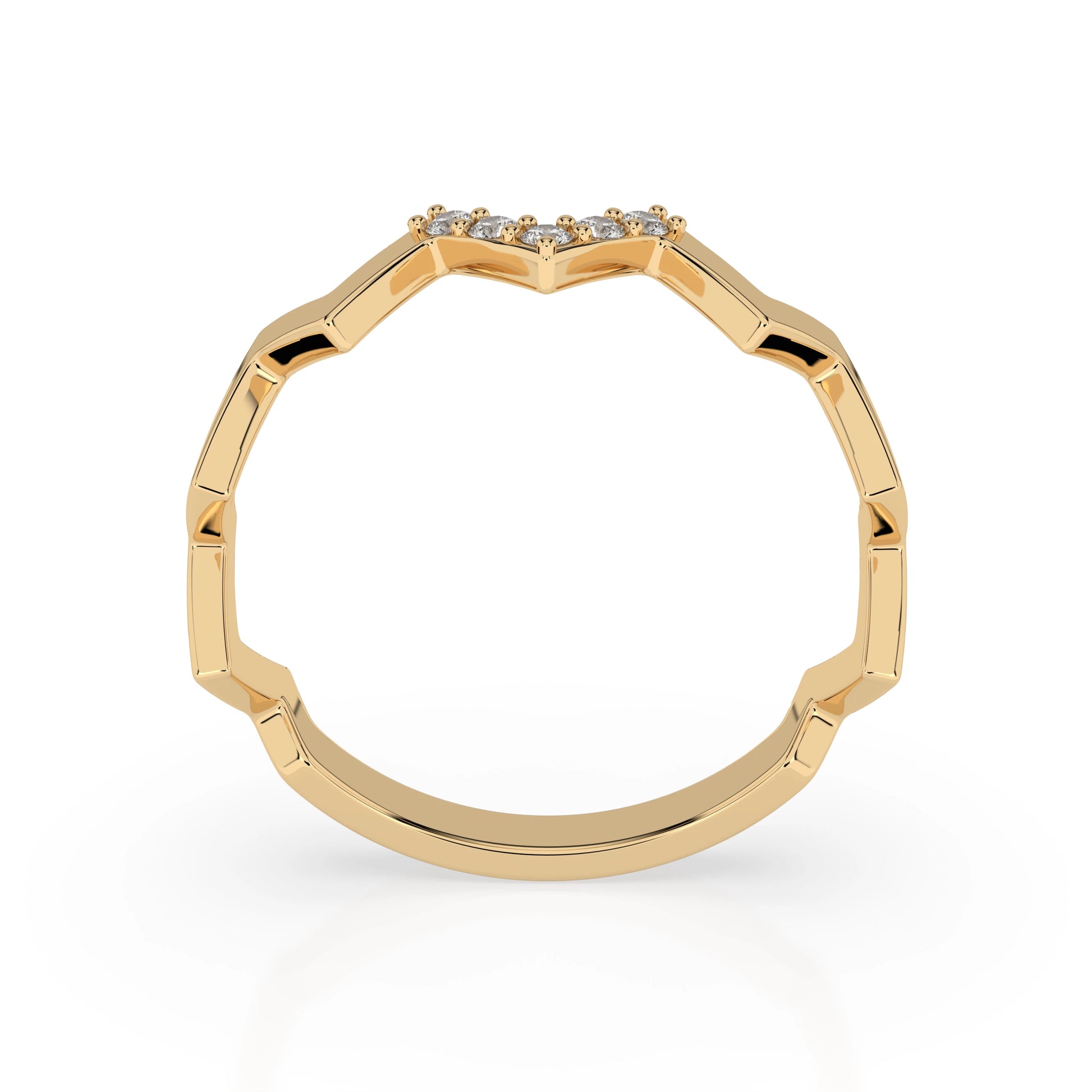 Minimalism Ring (Round), 0.05 ct — 101-10162/1