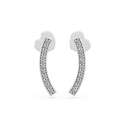 Minimalism Earring, 0.13 ct — 102-10065