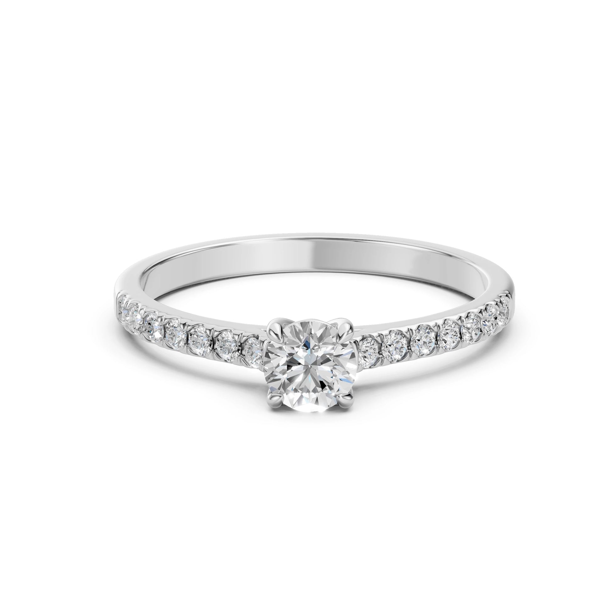 Solitaire Eternity Ring (Round), 0.5 ct — 101-10094(5.1)