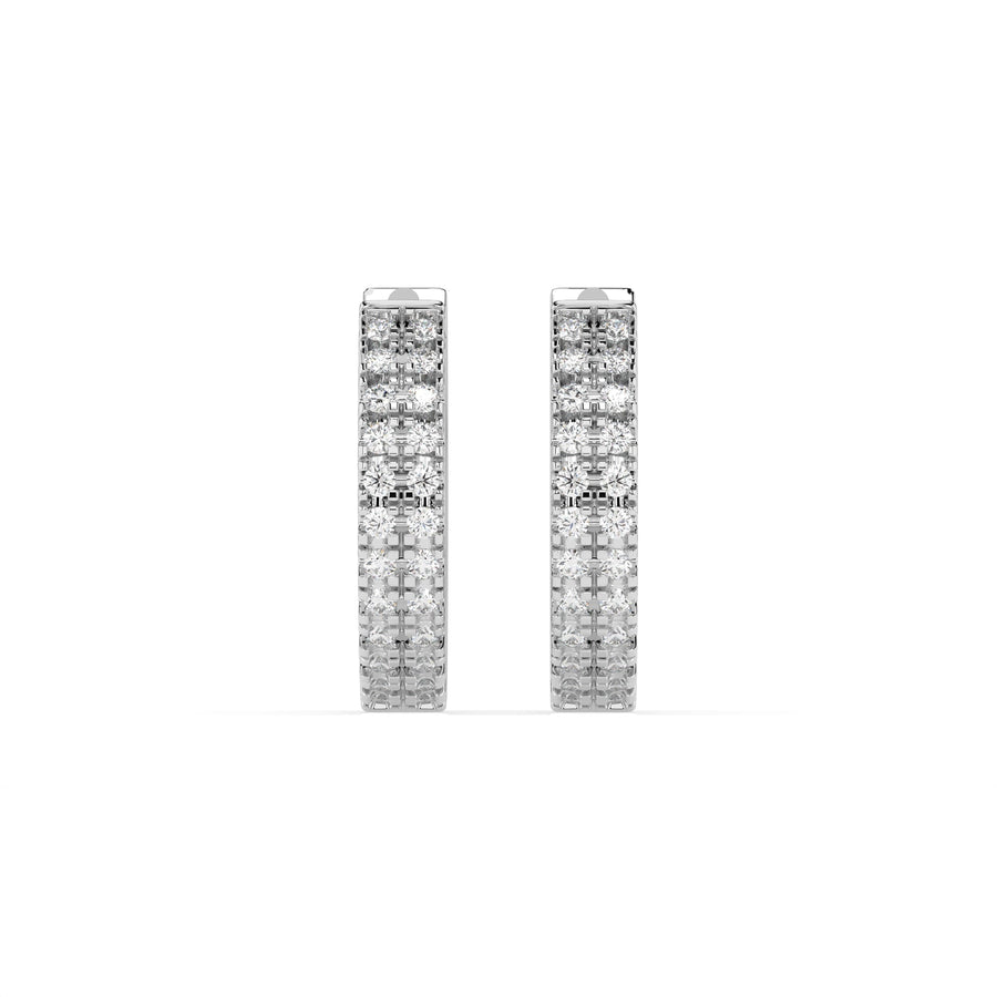Eternity Earring (Round), 0.19 ct — 102-10301