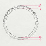 Eternity Ring (Round), 0.34 ct — 101-10044/1