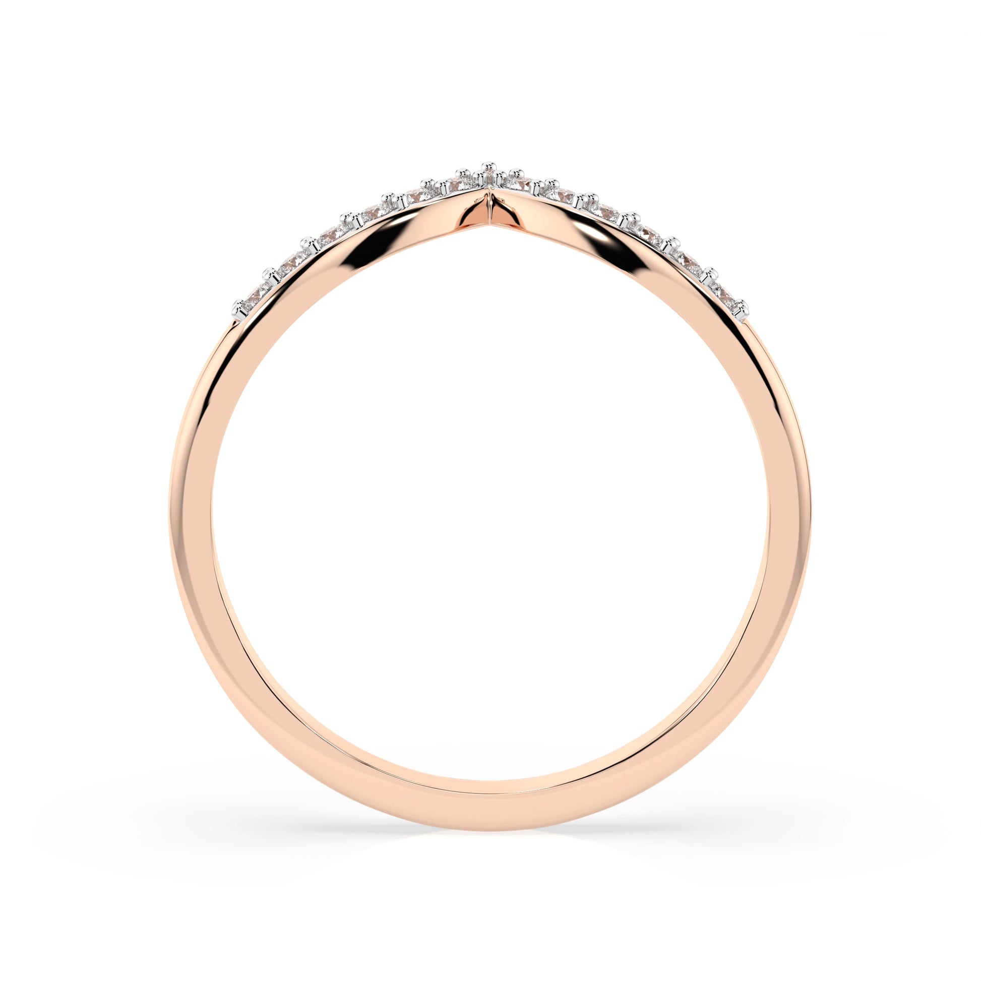 Minimalism Ring (Round), 0.13 ct — 101-10161/1