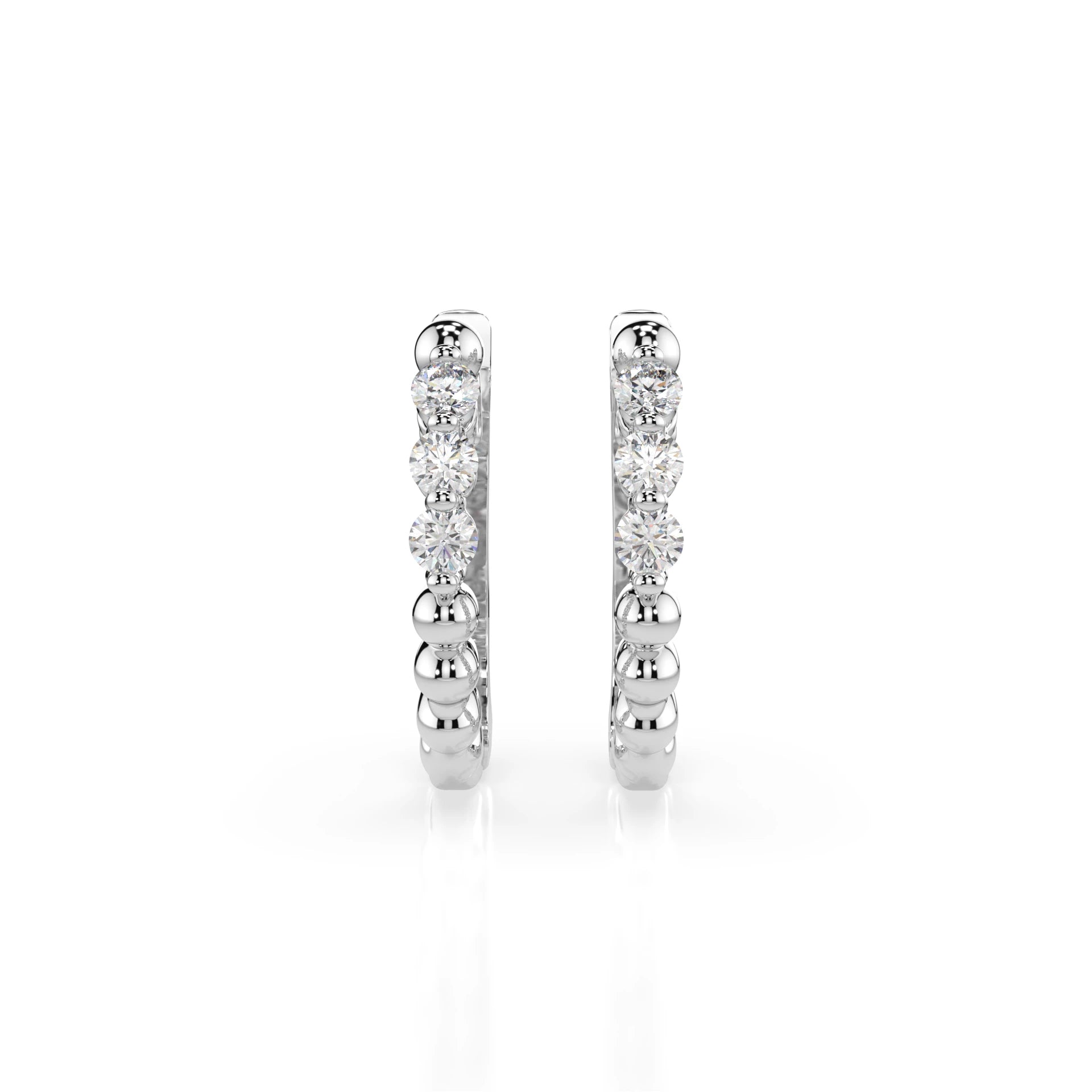 Eternity Earring (Round), 0.18 ct — 102-10019/2(2.0)
