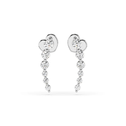 Eternity Earring (Round), 0.09 ct — 102-10030
